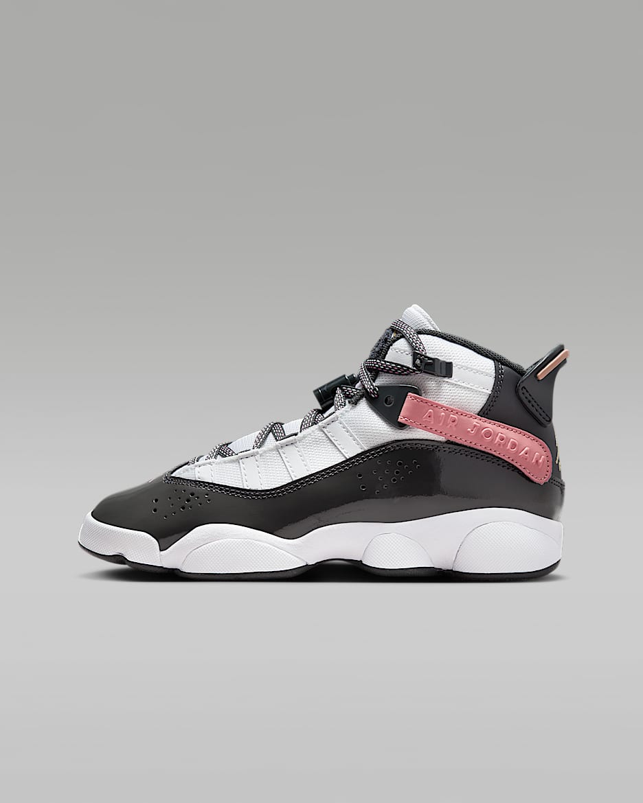 Grey 6 ring jordans online